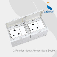 Saipwell High Quality surface mount waterproof switch and socket for South Africa